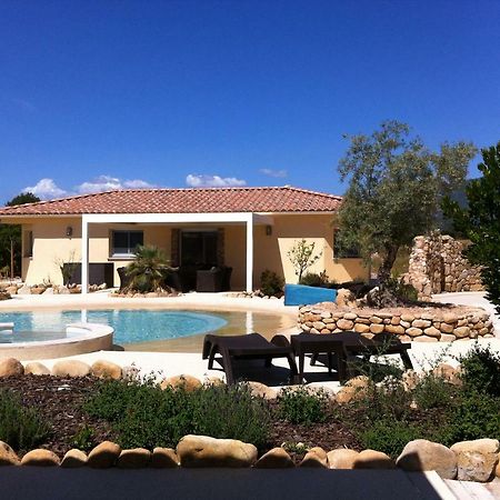 L'Hacienda Piscine chauffée à 28, spa, boulodrome et court de Tennis privés, 2 villas indépendantes Porto-Vecchio  Extérieur photo