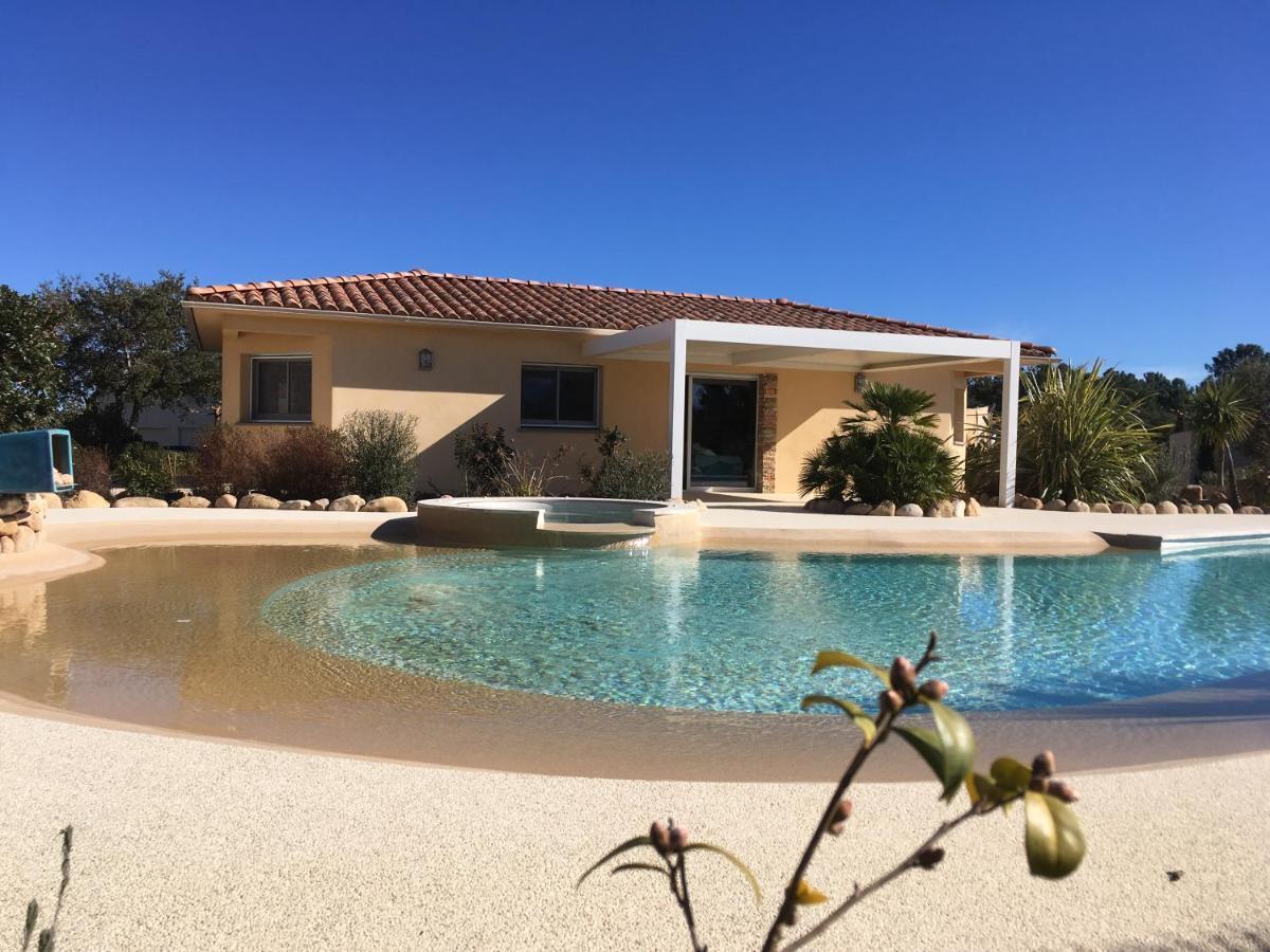 L'Hacienda Piscine chauffée à 28, spa, boulodrome et court de Tennis privés, 2 villas indépendantes Porto-Vecchio  Extérieur photo