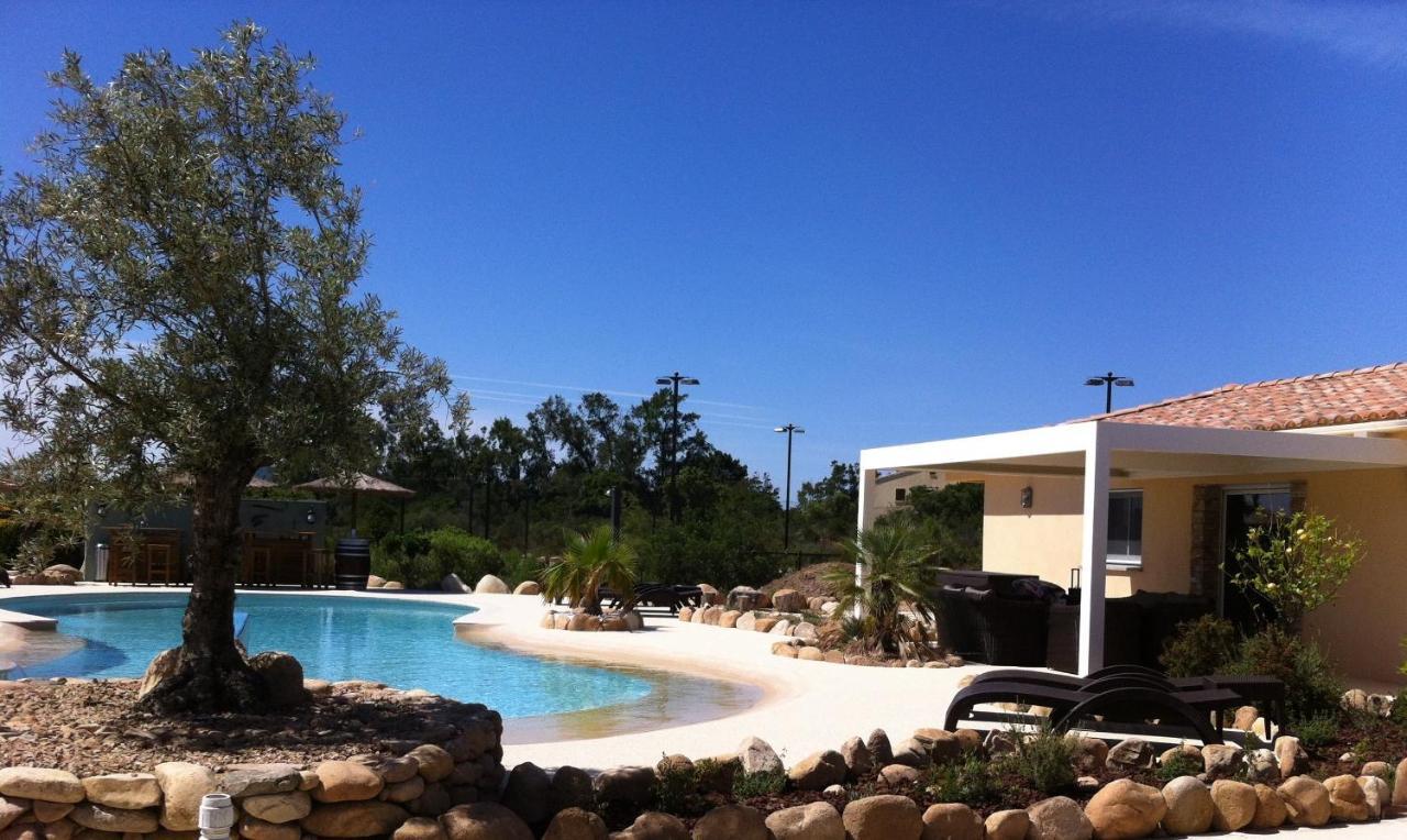 L'Hacienda Piscine chauffée à 28, spa, boulodrome et court de Tennis privés, 2 villas indépendantes Porto-Vecchio  Extérieur photo