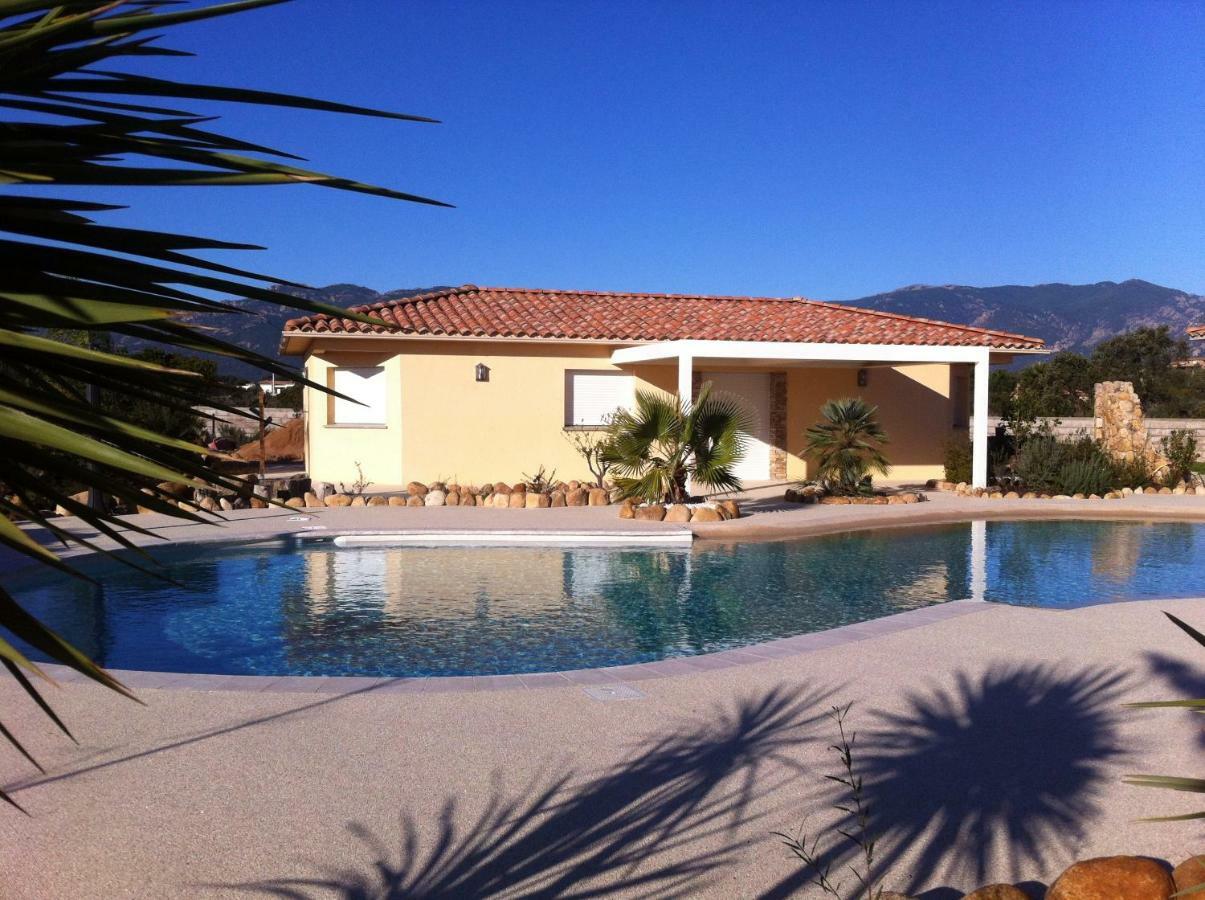 L'Hacienda Piscine chauffée à 28, spa, boulodrome et court de Tennis privés, 2 villas indépendantes Porto-Vecchio  Extérieur photo